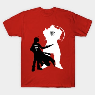 Edward and Aplhonse Elric FullMetal Alchemist T-Shirt